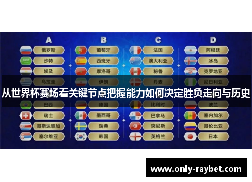 从世界杯赛场看关键节点把握能力如何决定胜负走向与历史